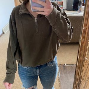 Garage Quarter Zip Sweatshirt